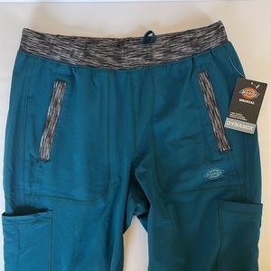 Dickies Scrub Jogger Style Pants Size: Small one pair in teal